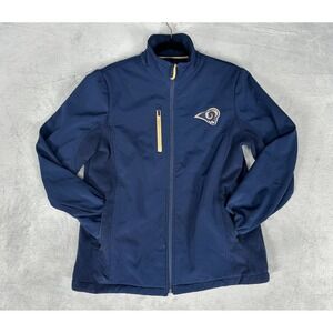 St Louis Rams NFL Team Apparel Jacket  Women's‎ XL Full Zip Up